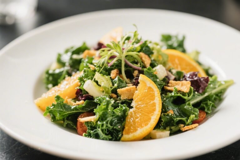 Spring Kale Citrus Crunch Salad – Bright, Crisp, and Satisfying