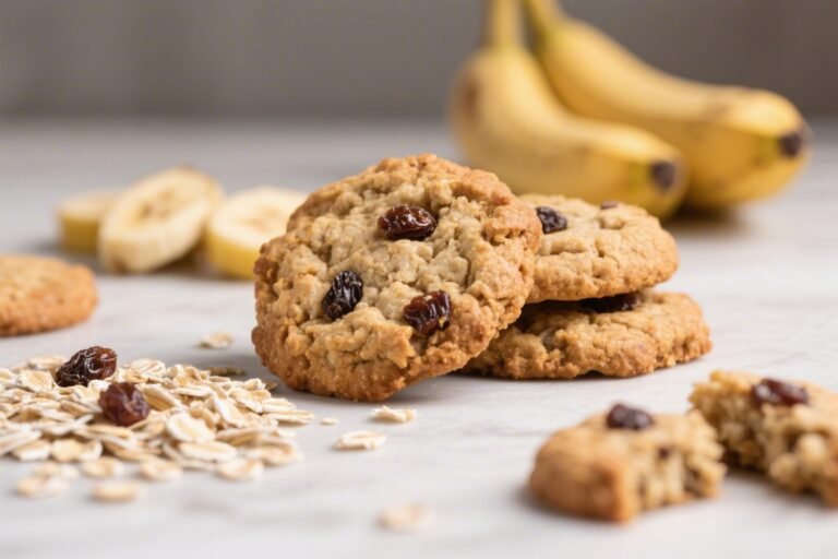 Oatmeal Banana Breakfast Cookies (Banana, Oats, Raisins) – Simple, Wholesome, and Grab-and-Go