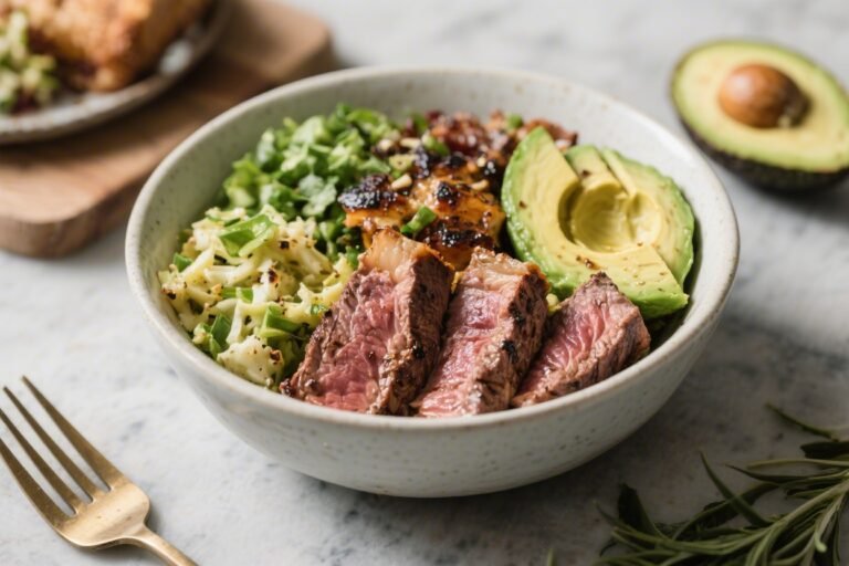 Grilled Steak and Avocado Power Bowls – A Fresh, Filling Weeknight Favorite