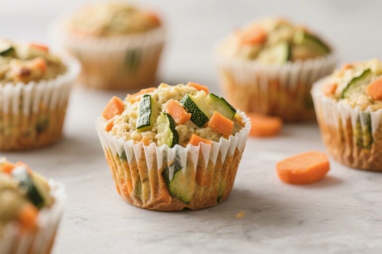 Zucchini and Carrot Veggie Muffins – Easy, Moist, and Family-Friendly
