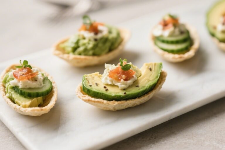 Avocado Cucumber Snack Boats – A Fresh, Crunchy Bite