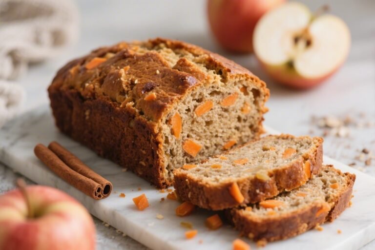Healthy Apple Carrot Cinnamon Bread – Moist, Cozy, and Naturally Sweet