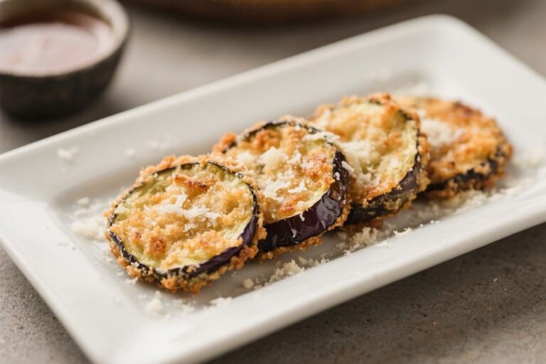 Crispy Parmesan Eggplant Rounds – Golden, Savory, and Easy to Love