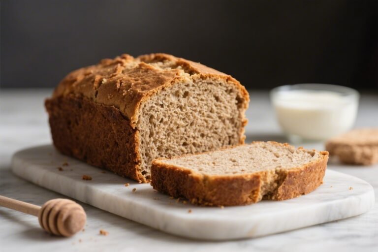 Honey Whole Wheat Yogurt Quick Bread – Soft, Hearty, and Naturally Sweet