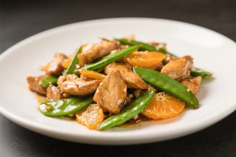Healthy Orange Chicken Stir Fry With Snow Peas – Bright, Fresh, and Weeknight Easy