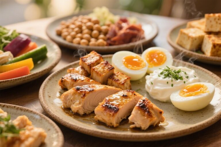 Lazy High Protein Meals When You Don’t Feel Like Cooking—but Still Want Gains