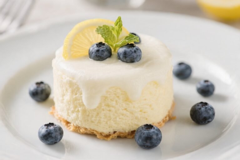 Light Lemon Blueberry Summer Treat – Bright, Fresh, and Easy